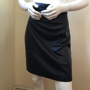 Vintage Danier leather pencil skirt
